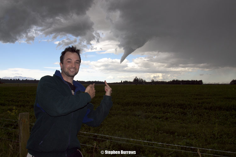 Aaron near Tornado