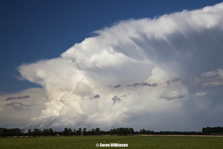 Big thunderstorm for South and Mid Canterbury
